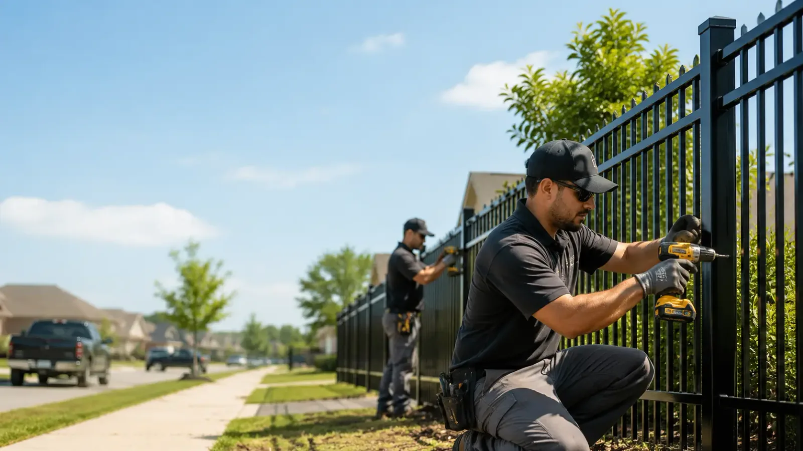 Metal Fence Installation in Danville, OH